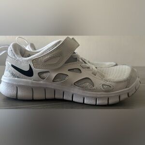 Nike Kids White and Black Sneakers